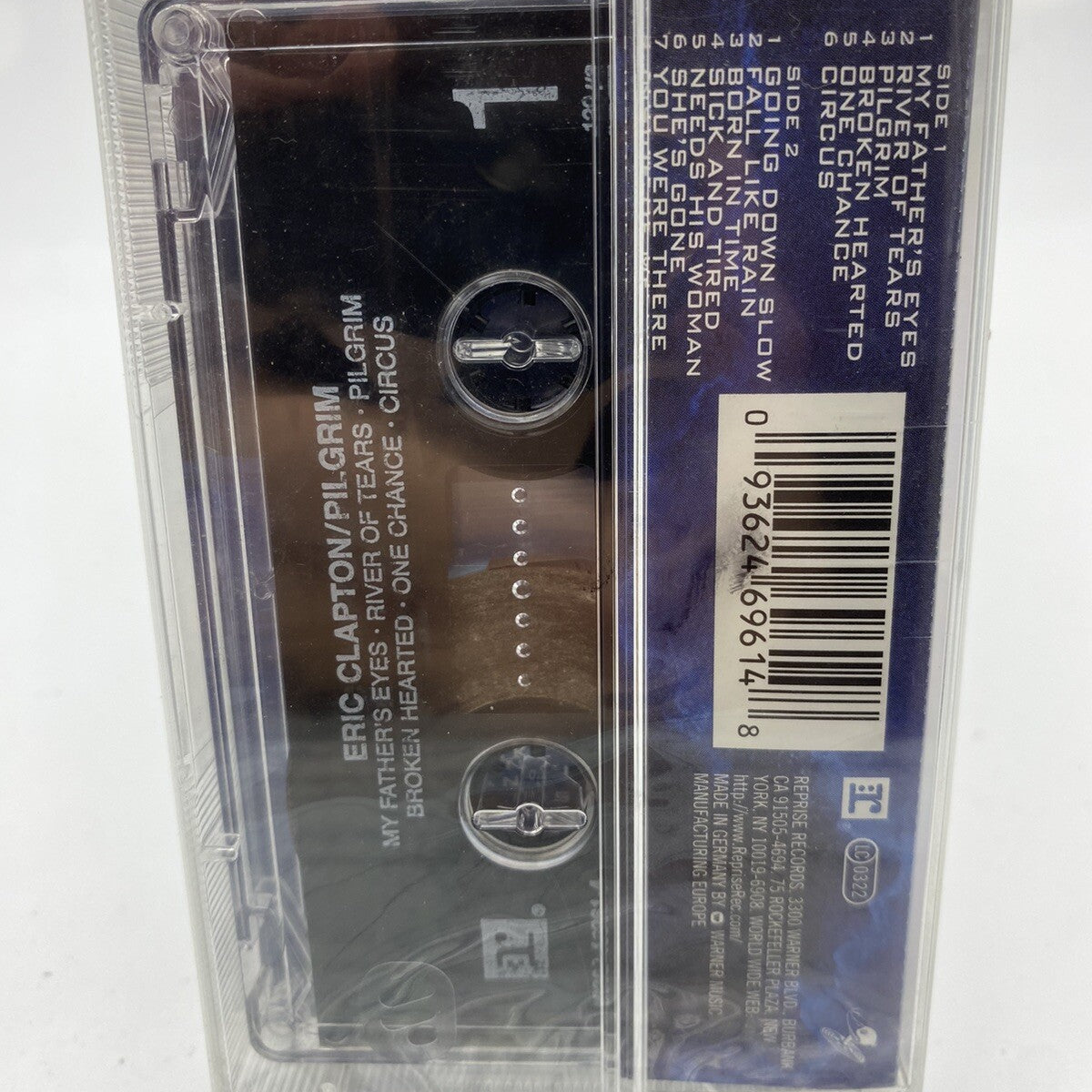 MUSICASSETTA Tape SS Eric Clapton – Pilgrim 1998 Rock Soft Rock