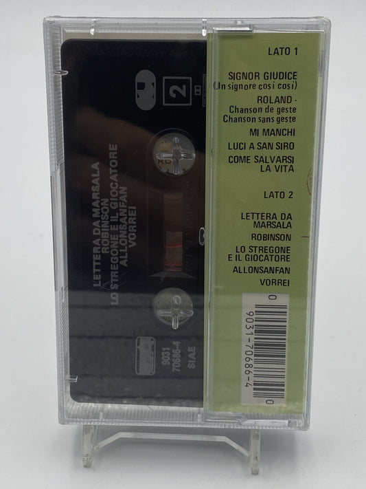 MUSICASSETTA Tape SS Roberto Vecchioni – Robinson, Come Salvarsi La Vita Italy