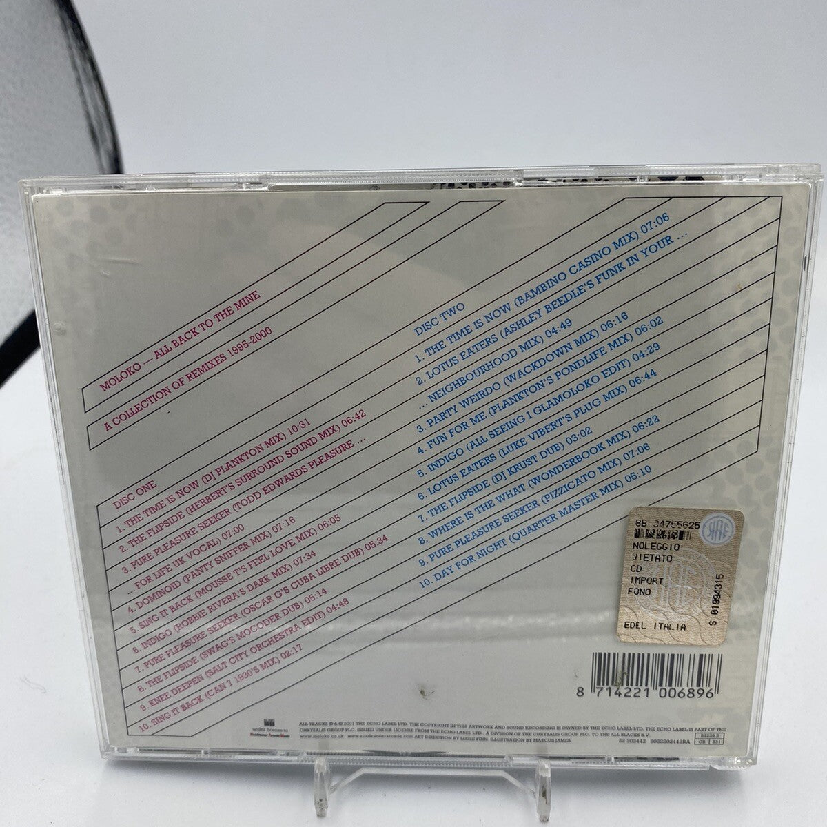 CD Moloko All Back to the Mine: A Collection of Remixes 1995-2000