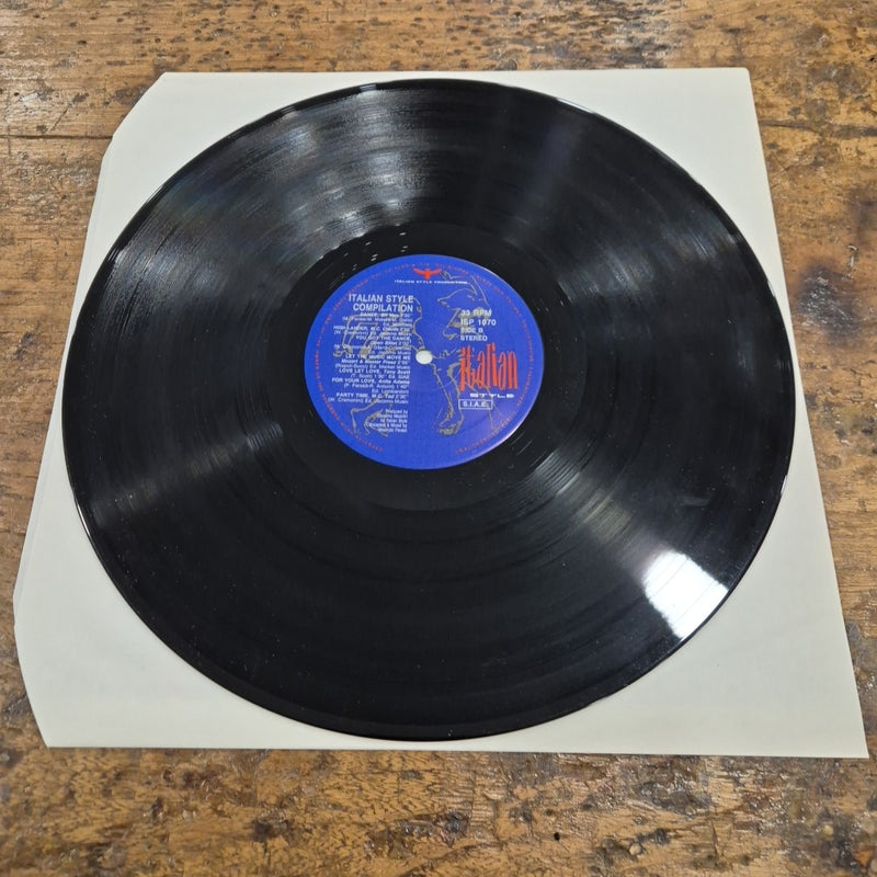 LP Italian Style Compilation ISP 1070 Made In Italy Musica Italo Disco Vinile