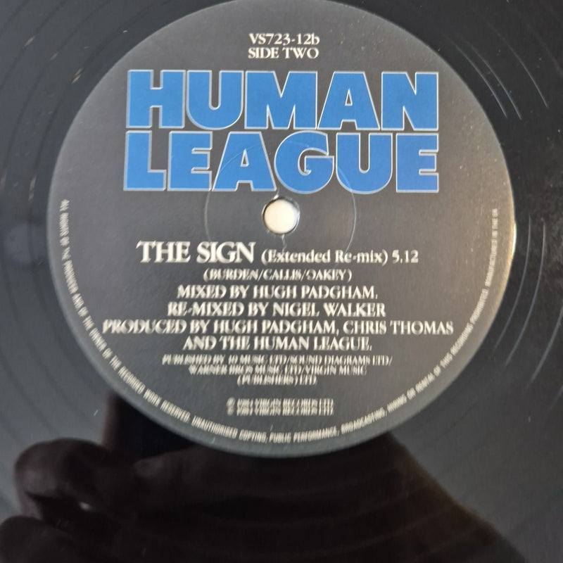 LP The Human League - The Sign Louise VS723-12b Rock New Wave Synth-pop Vinile