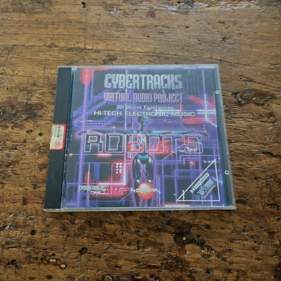 CD Cybertracks - Robots NVRCD038 Musics Electronic Disco