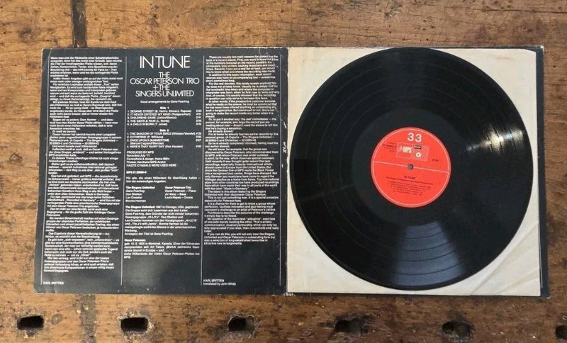LP Various - In Tune 1973 21 20905-9 Jazz Vinile Made In Germany
