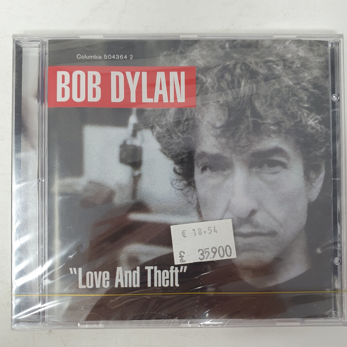 CD Bob Dylan – "Love And Theft" Sealed Columbia – COL 5043642