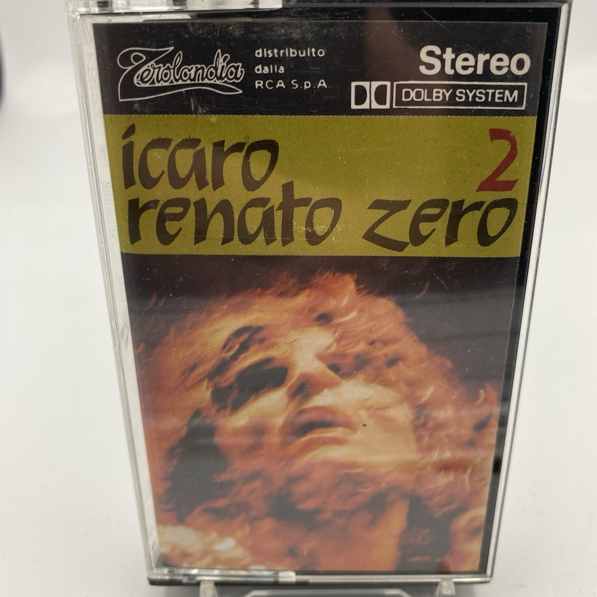 MUSICASSETTA Tape VG Renato Zero Icaro Stereo Italy Vol 2