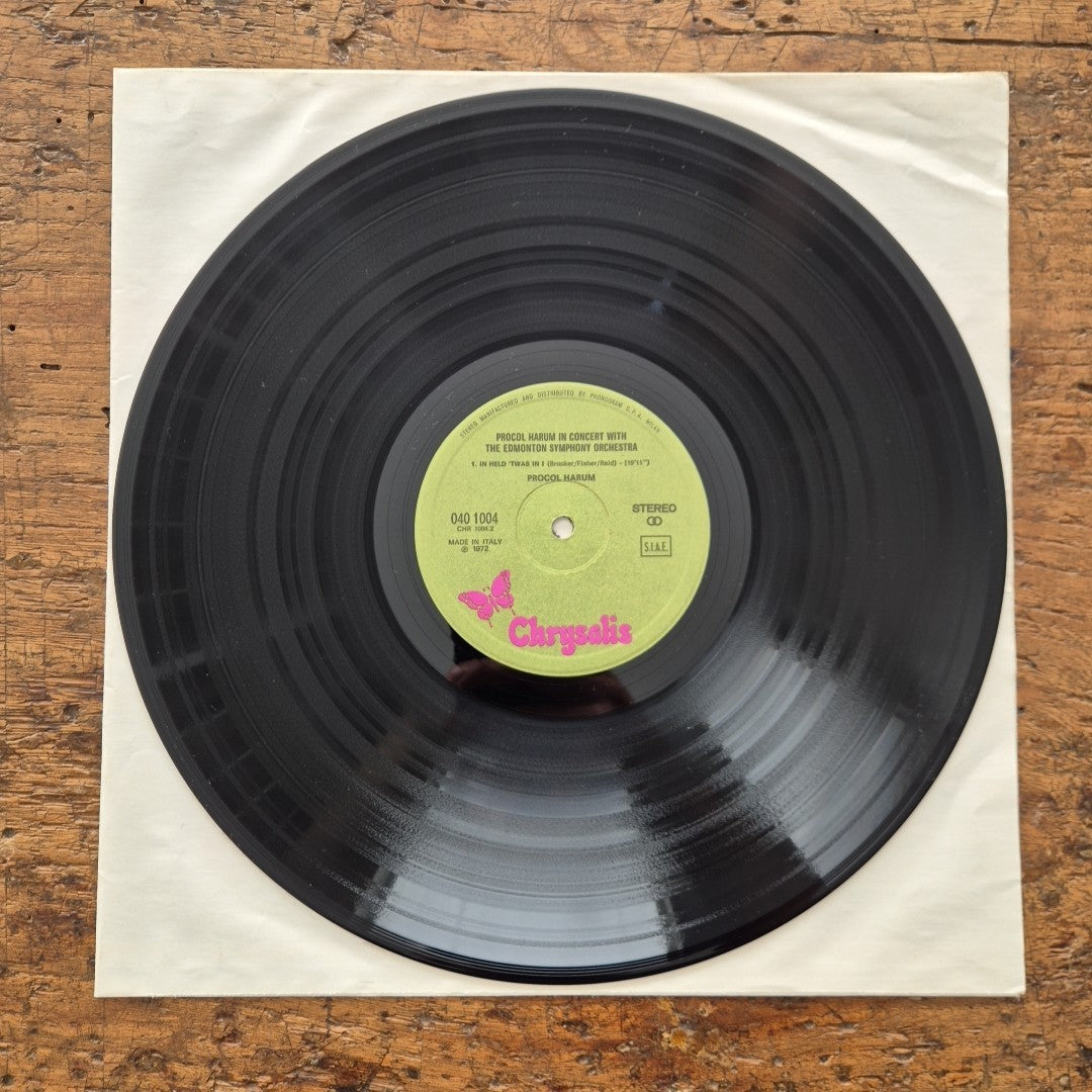 LP Procol Haurum In Concert With The Edmonton Symphony Orchestra 040 1004 Italy