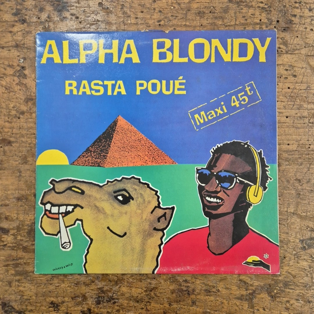 LP Alpha Blondy - Rasta Pouè 8709 France 1983 Musica Reggae Dub Vinile 12