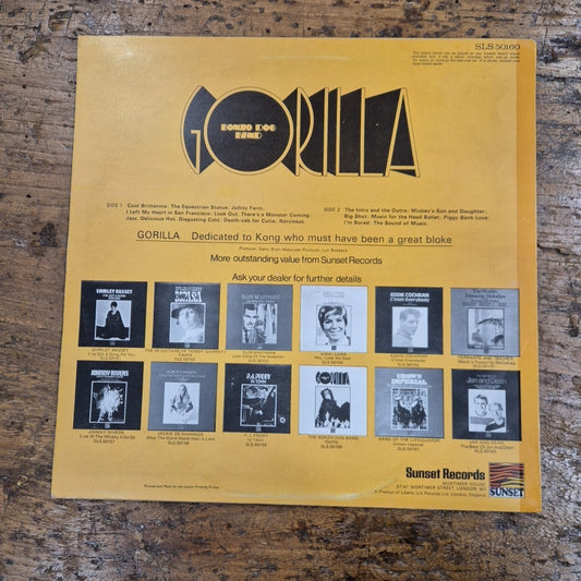 LP The Bonzo Dog Band - Gorilla SLS 50160 Musica Rock New Wave Vinile