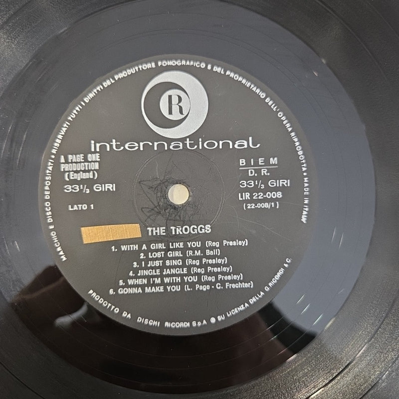 LP The Troggs - The Troggs LIR 22-008 Rock  Music