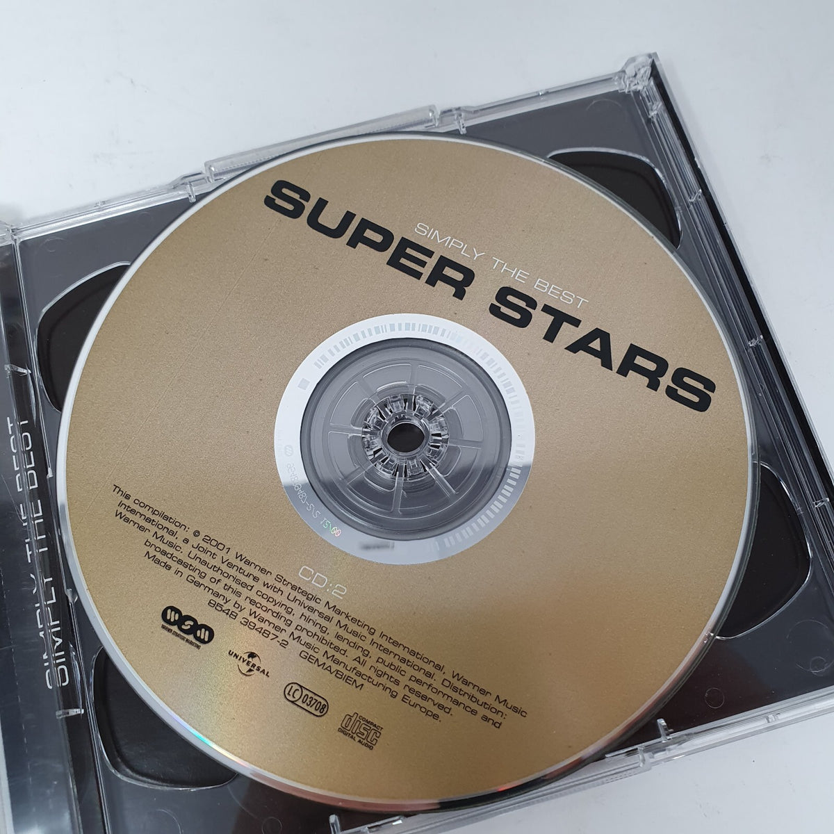 CD Various – Simply The Best Super Stars Warner Special Market
