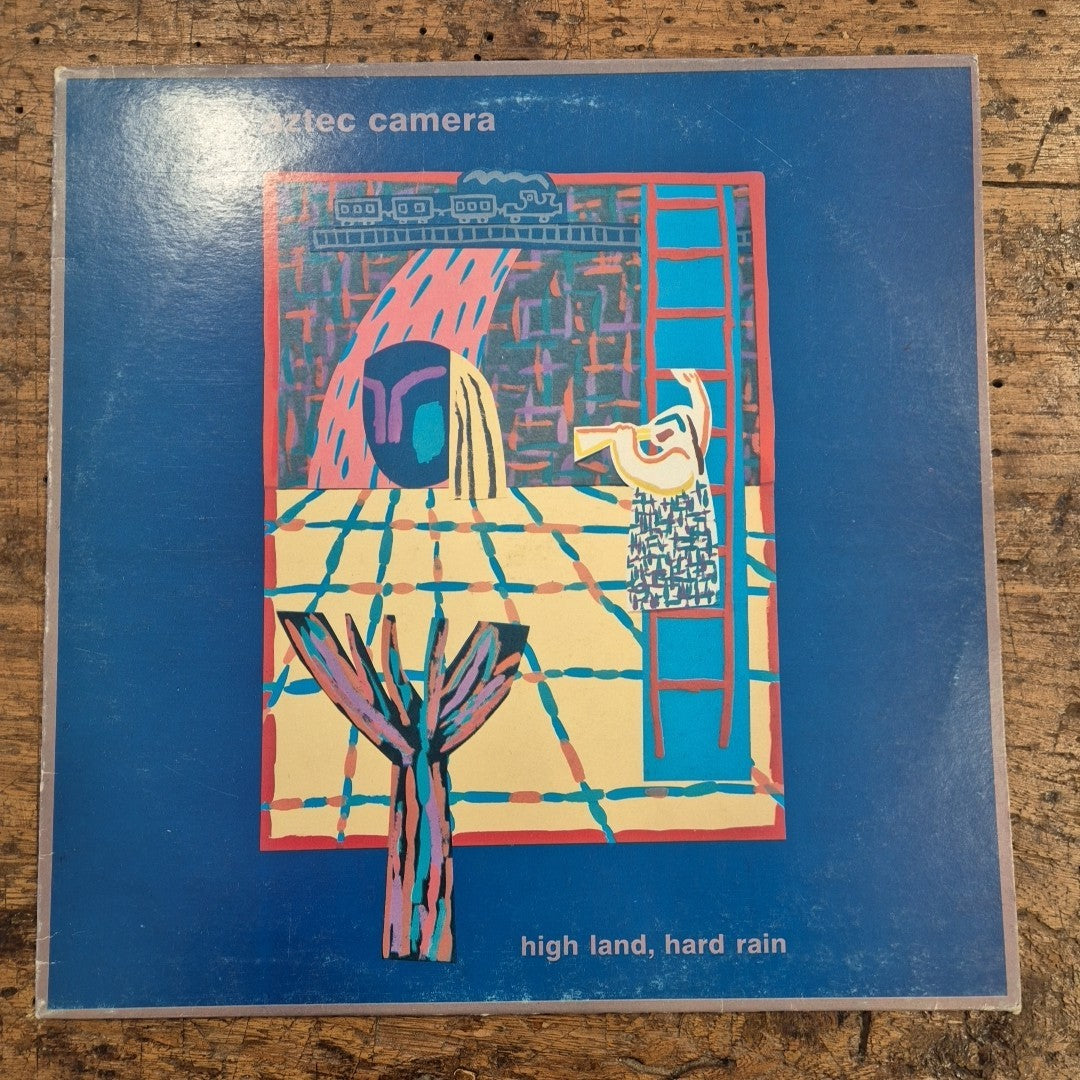 LP Aztec Camera - High Land Hard Rain CEL 6643 made In France Musica Rock Vinile