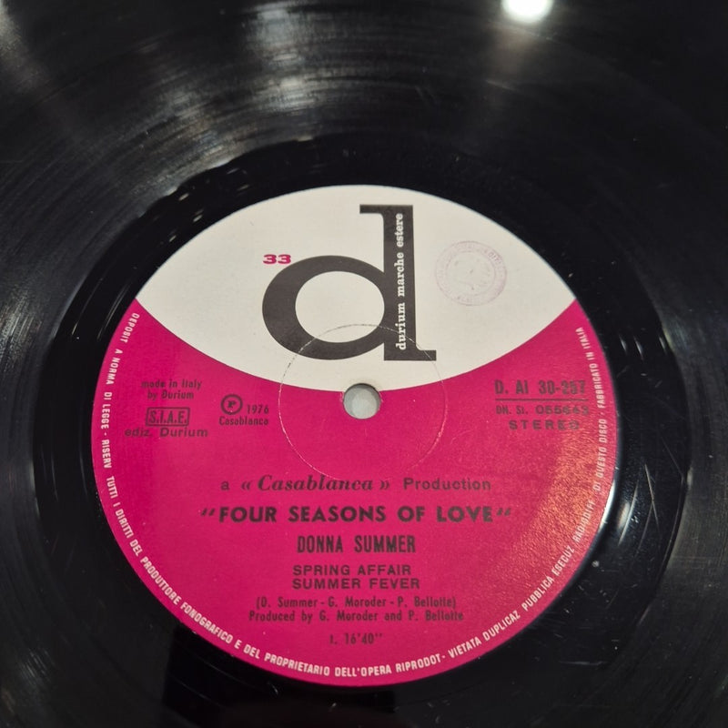 LP Donna Summer - Four Season Of Love 30-257 Musica Pop Disco Soul Vinile