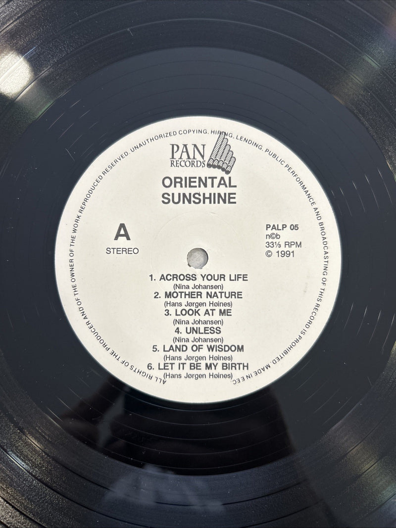 LP Oriental Sunshine - Dedicated To The Bird We Love PALP 05 VINILE Psychedelic