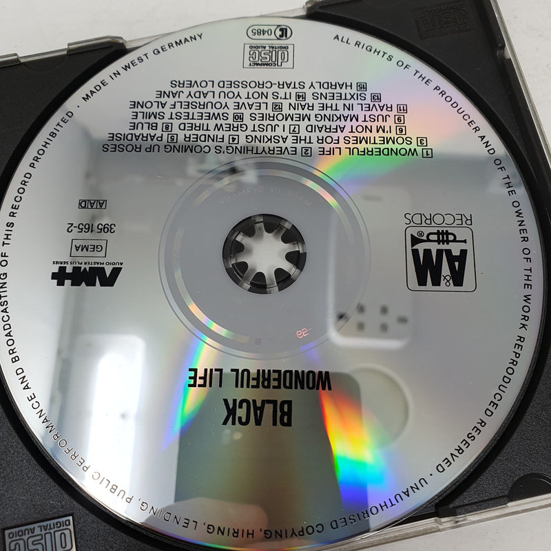 CD Black – Wonderful Life A&M Records – 395165-2