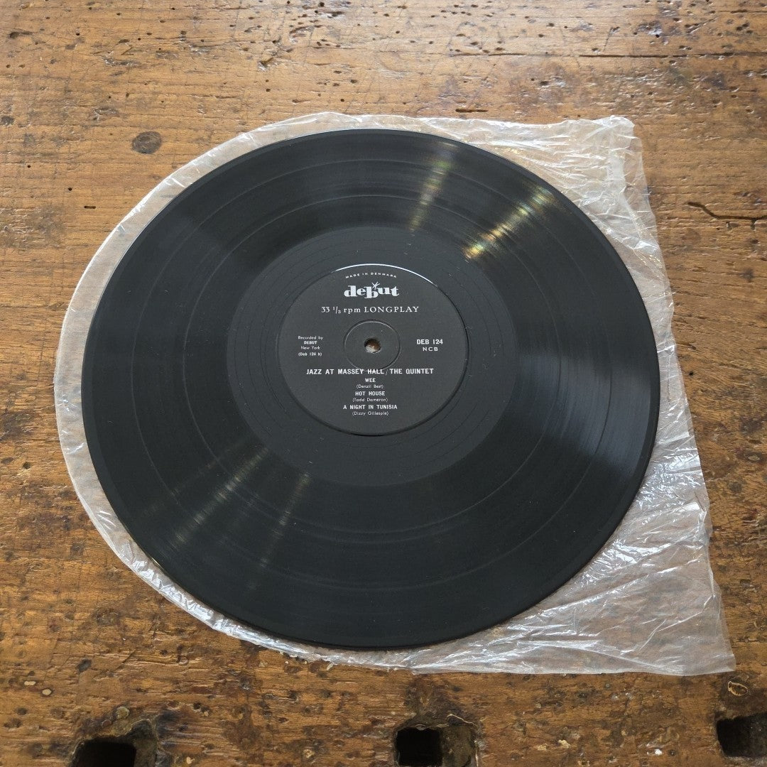 LP Various - Jazz At Massey Hall  DEB-124 Jazz Vinile 1959 Made In Denmark