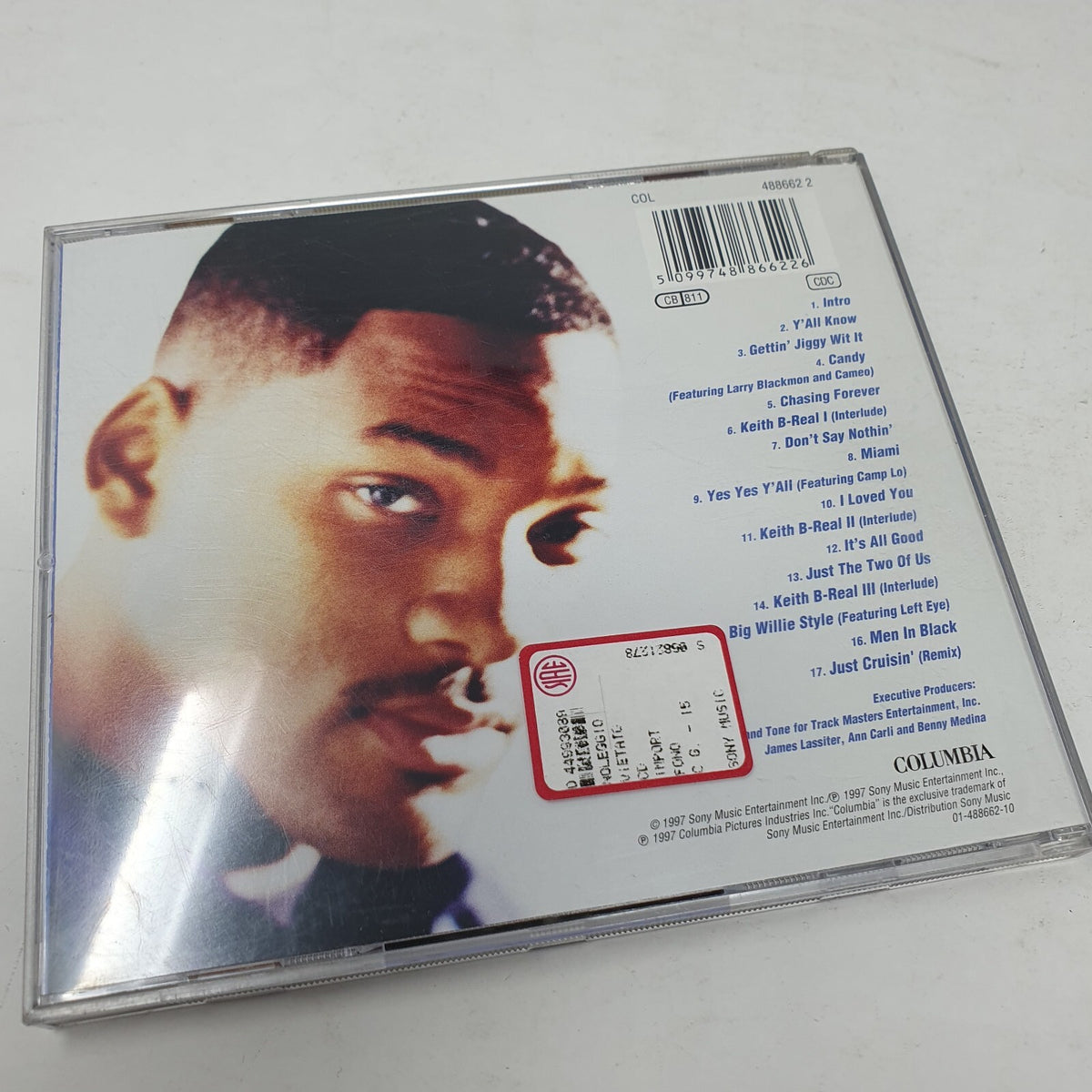 CD Will Smith – Big Willie Style Columbia – 488662 2