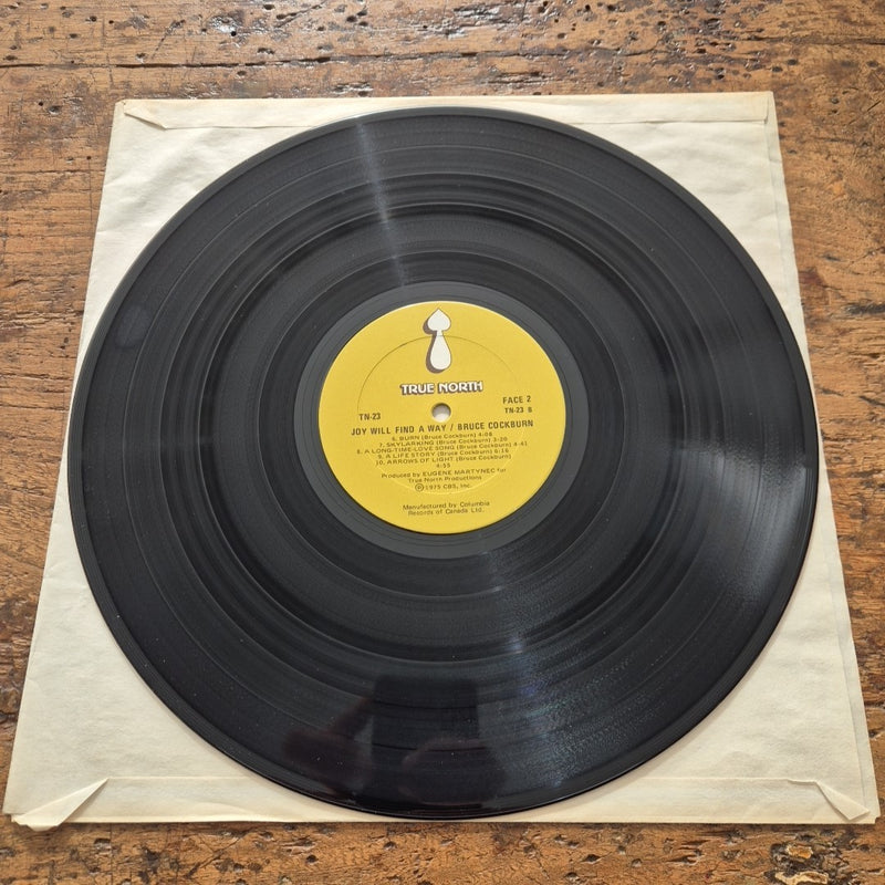 LP Bruce Cockburn - Joy Will Find A Way TN-23 Canada Vinile Psychedelic Rock