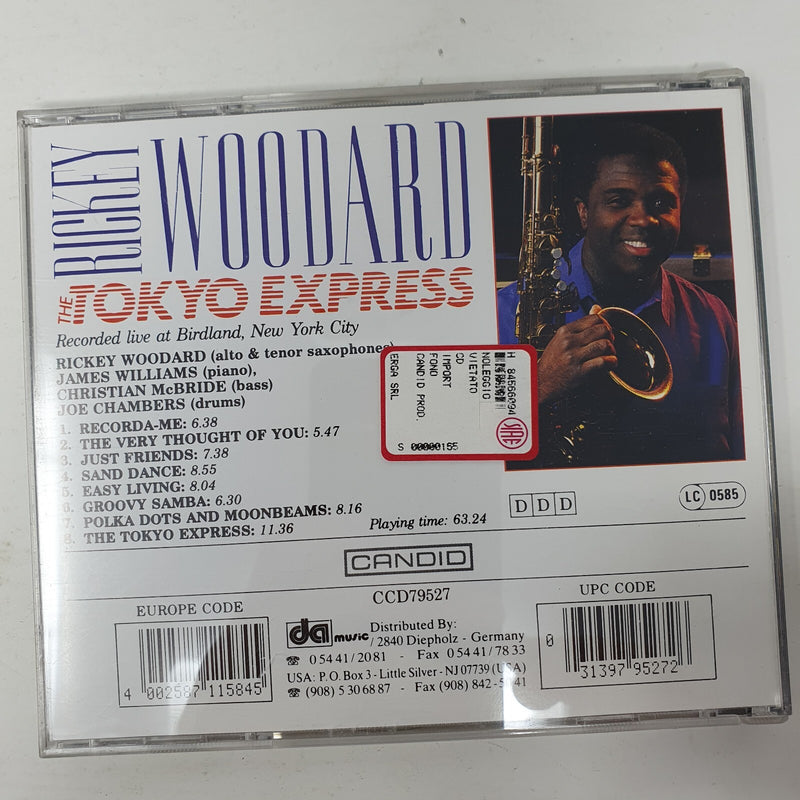 CD Rickey Woodard – The Tokyo Express Candid – CCD79527