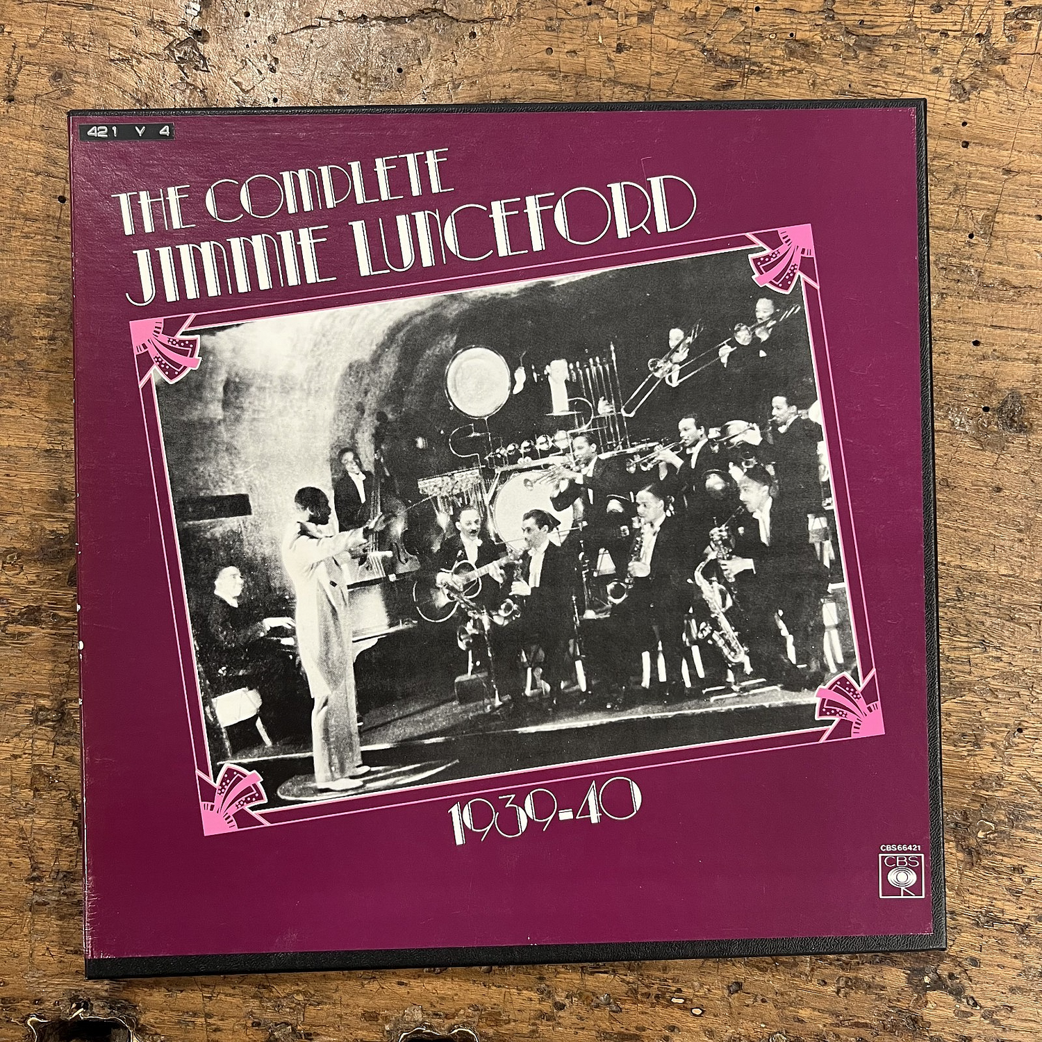 4LP Jazz The Complete Jimmie Lunceford (1939-1940) Swing France 1981