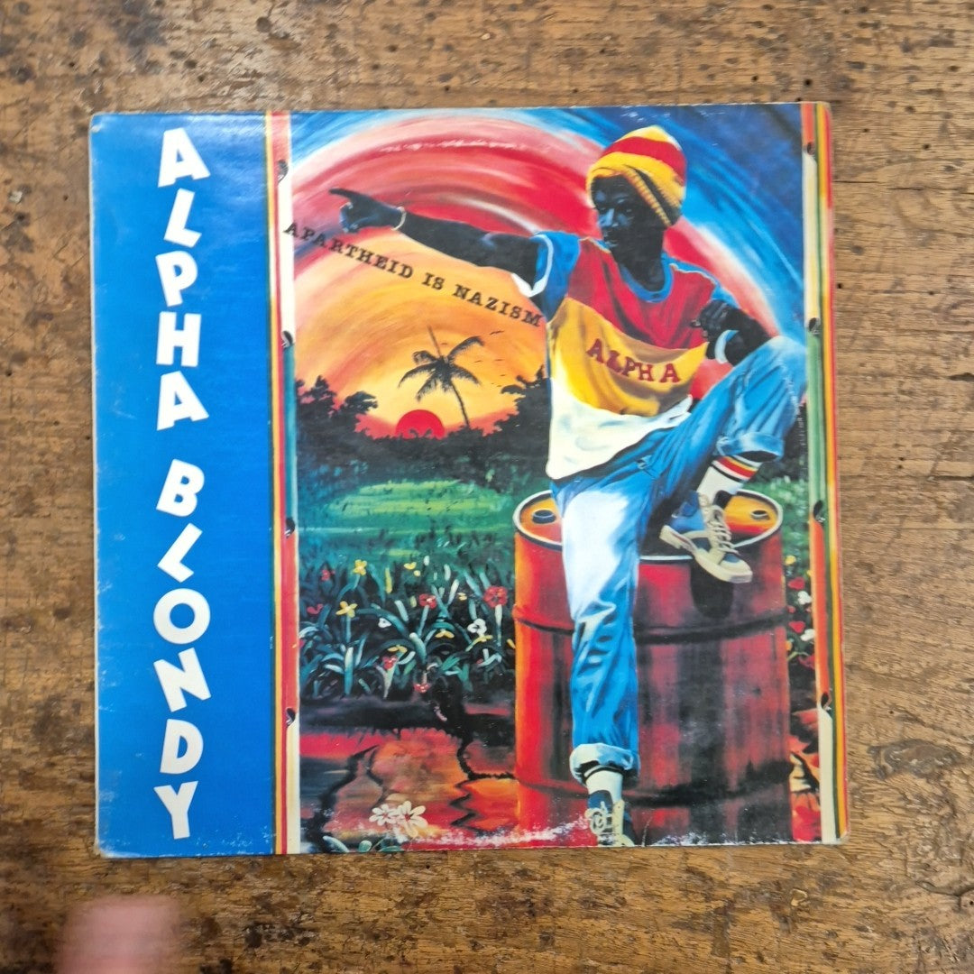 LP Alpha Blondy And The Solar System Apartheid Is Nazism 1986 Reggae Dub Vinile
