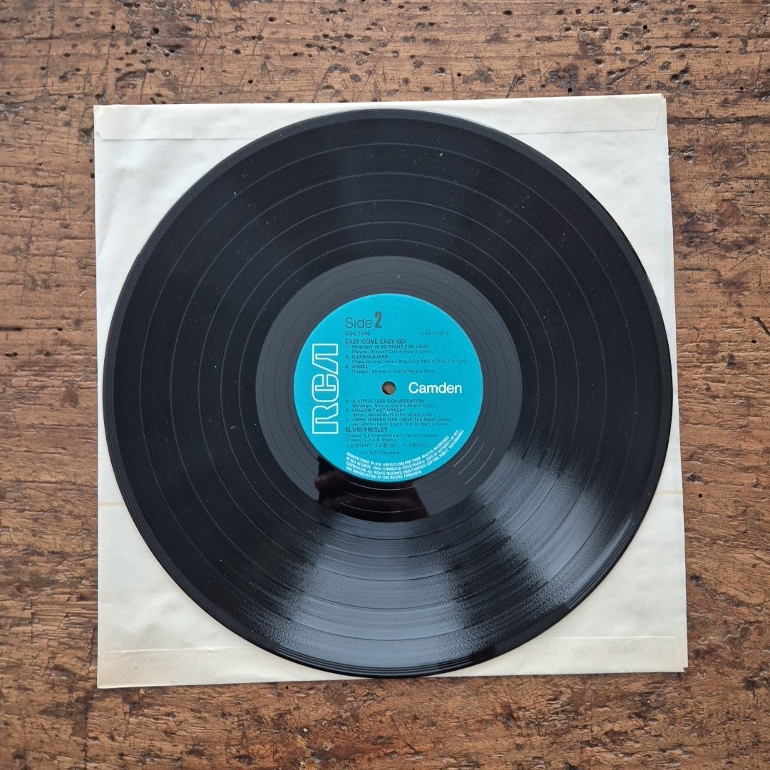 LP Elvis Presley - Easy Come Easy Go CDS 1146 RCA Musica Rock Vinile 12