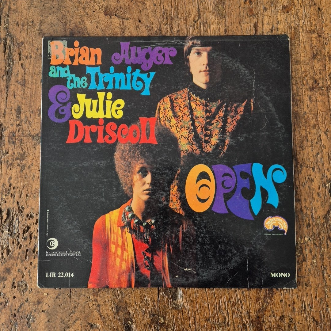LP Brian Auger And The Trinity Julie Driscoll - Open LIR 22.014 Psichedelica
