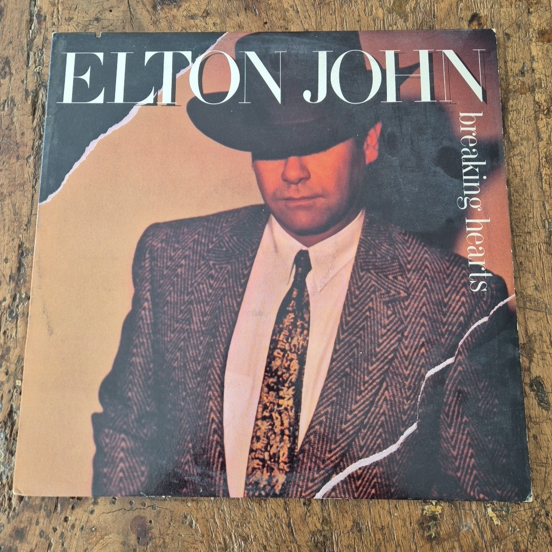 LP Elton John - Breakng Hearts GHS 24031 Musica Rock Pop 1984 Vinile