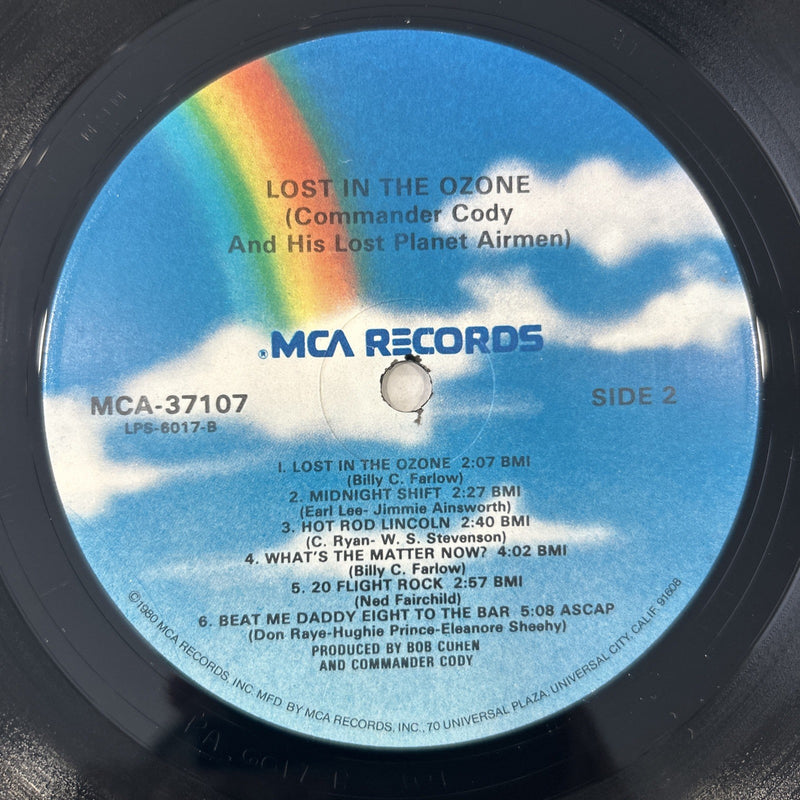 LP Commander Cody - Lost In The Ozone MCA-37107 Rock Folk Made In USA Vinile