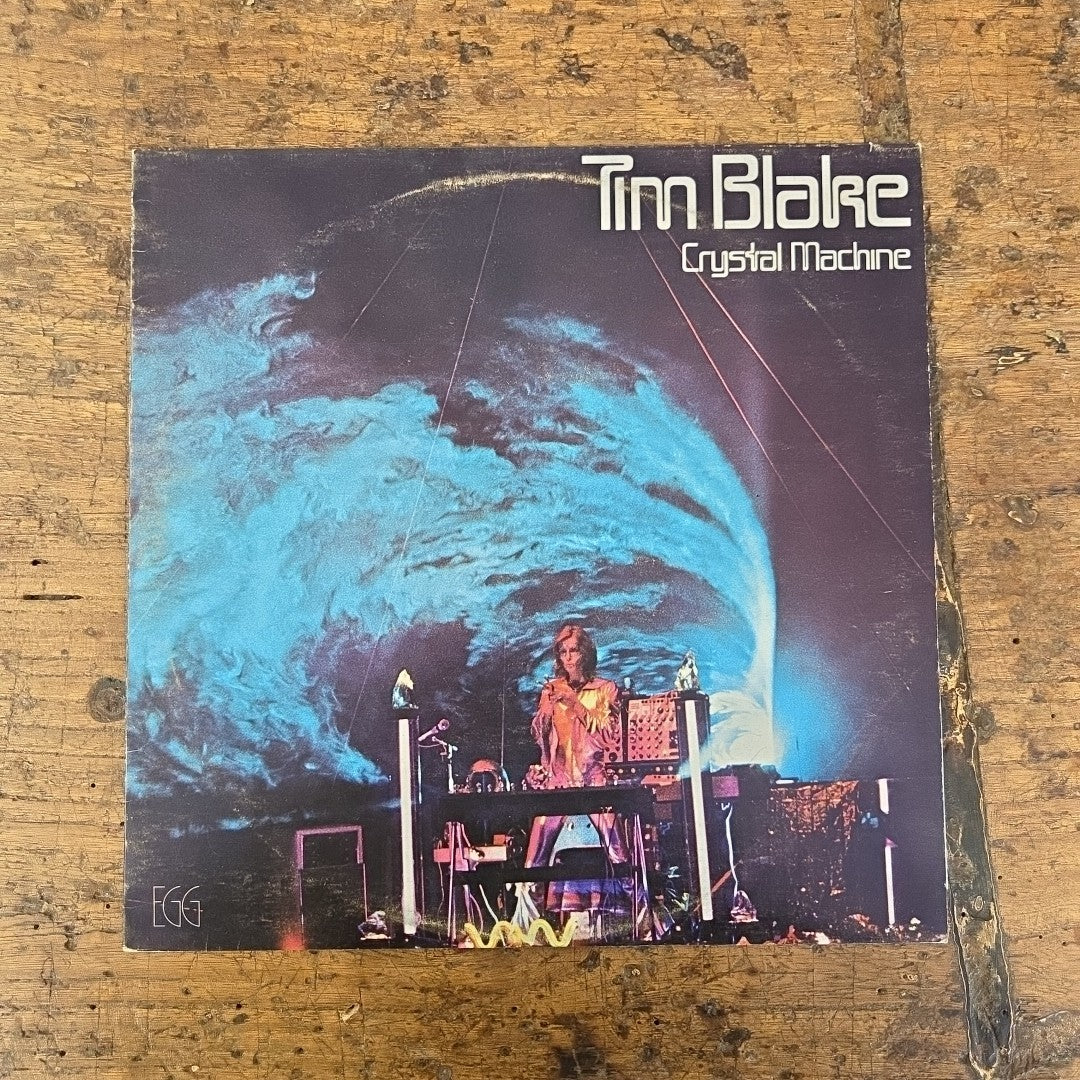 LP Tim Blake - Crystal Machine BRCLP 60066 1977 Electronic Music