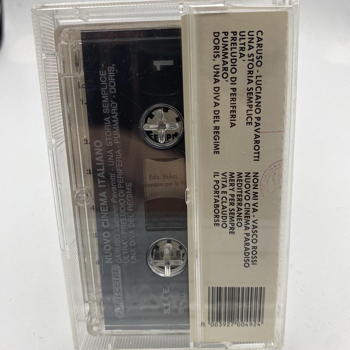 MUSICASSETTA Tape VG Various – Nuovo Cinema Italiano 1991 Soundtrack Stage