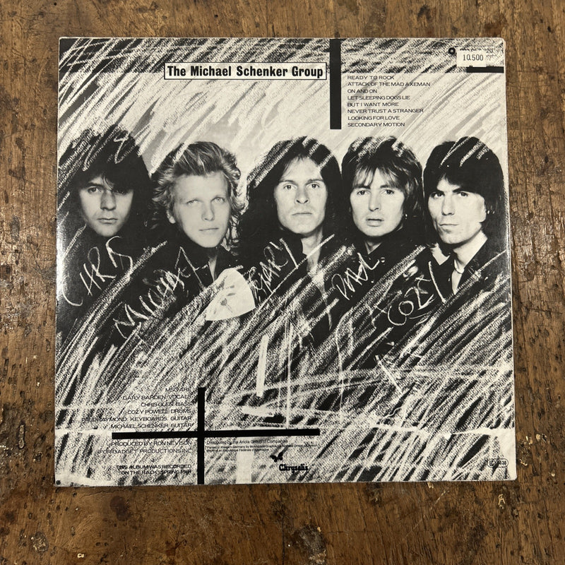 LP The Michael Schenker Group - MSG 203 957-320 Made In Germany Vinile Hard Rock