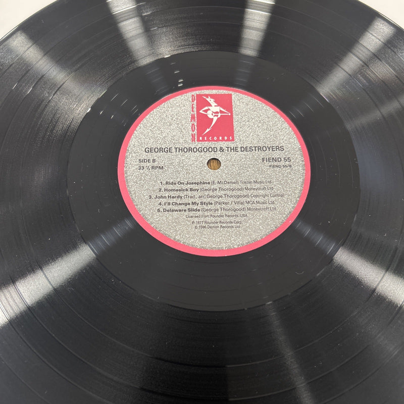 LP George Thorogood And The Destroyers - FIEND 55 Made In US Vinile Rock