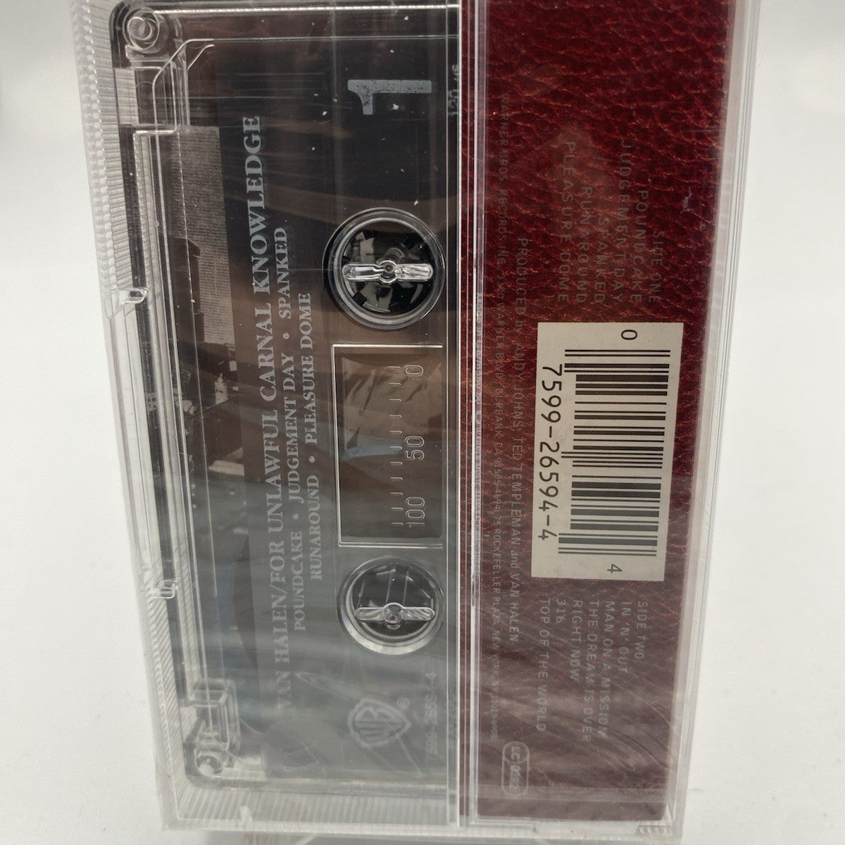 MUSICASSETTA Tape SS Van Halen – For Unlawful Carnal Knowledge Rock Sigillata