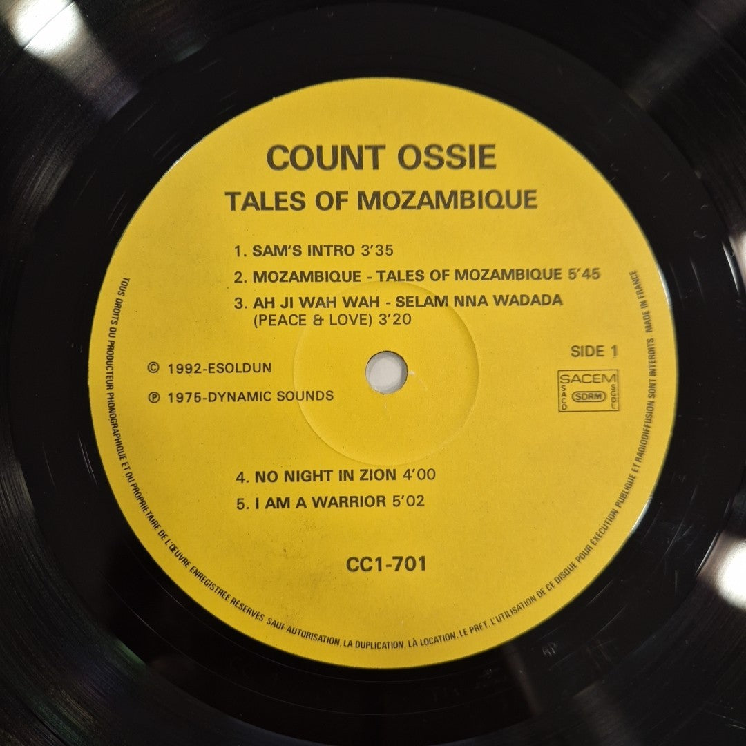 LP Count Ossie - Tales Of Mazambuque CC1-701 1992 Musica African Vinile 12