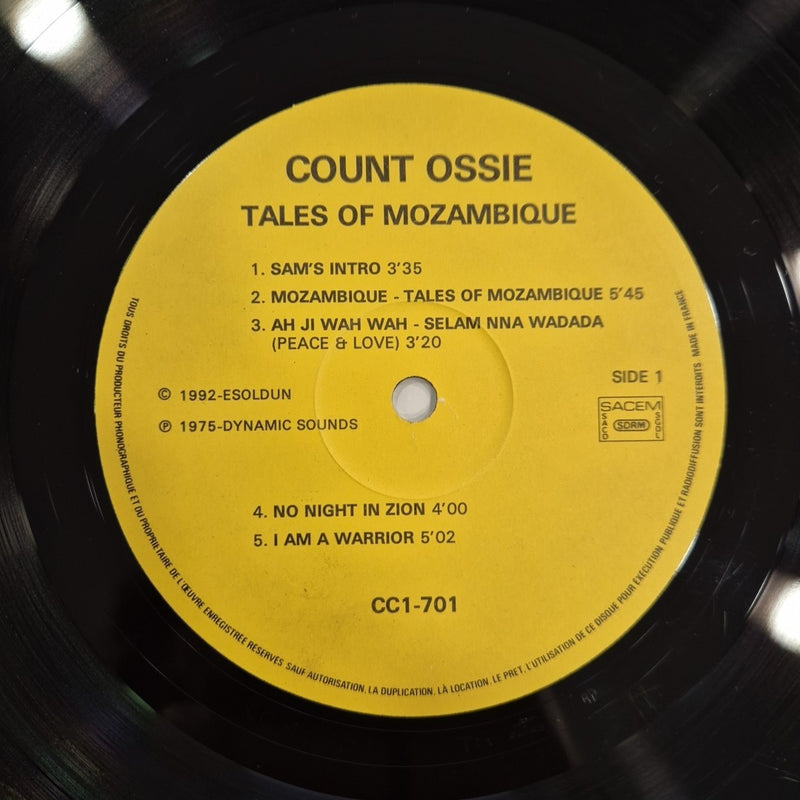 LP Count Ossie - Tales Of Mazambuque CC1-701 1992 Musica African Vinile 12