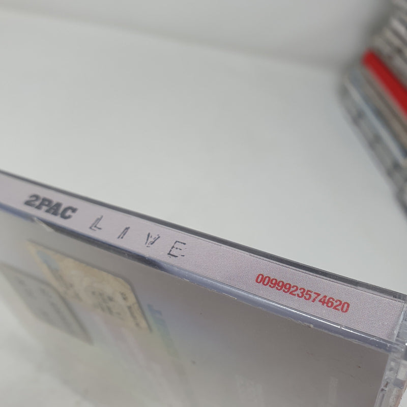 CD 2Pac – Live Death Row Records  – 0099923574620 Sealed