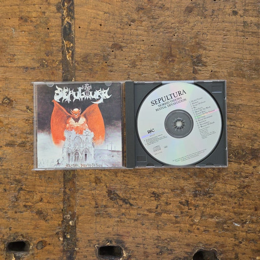 CD Sepultura - Morbid Visions RCD 9276 Musica Rock