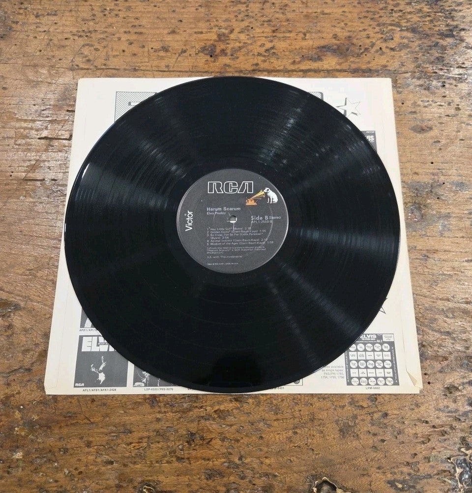 LP Elvis Presley- Harum Scarum APL1-2558 Made In U.S.A Rock Music