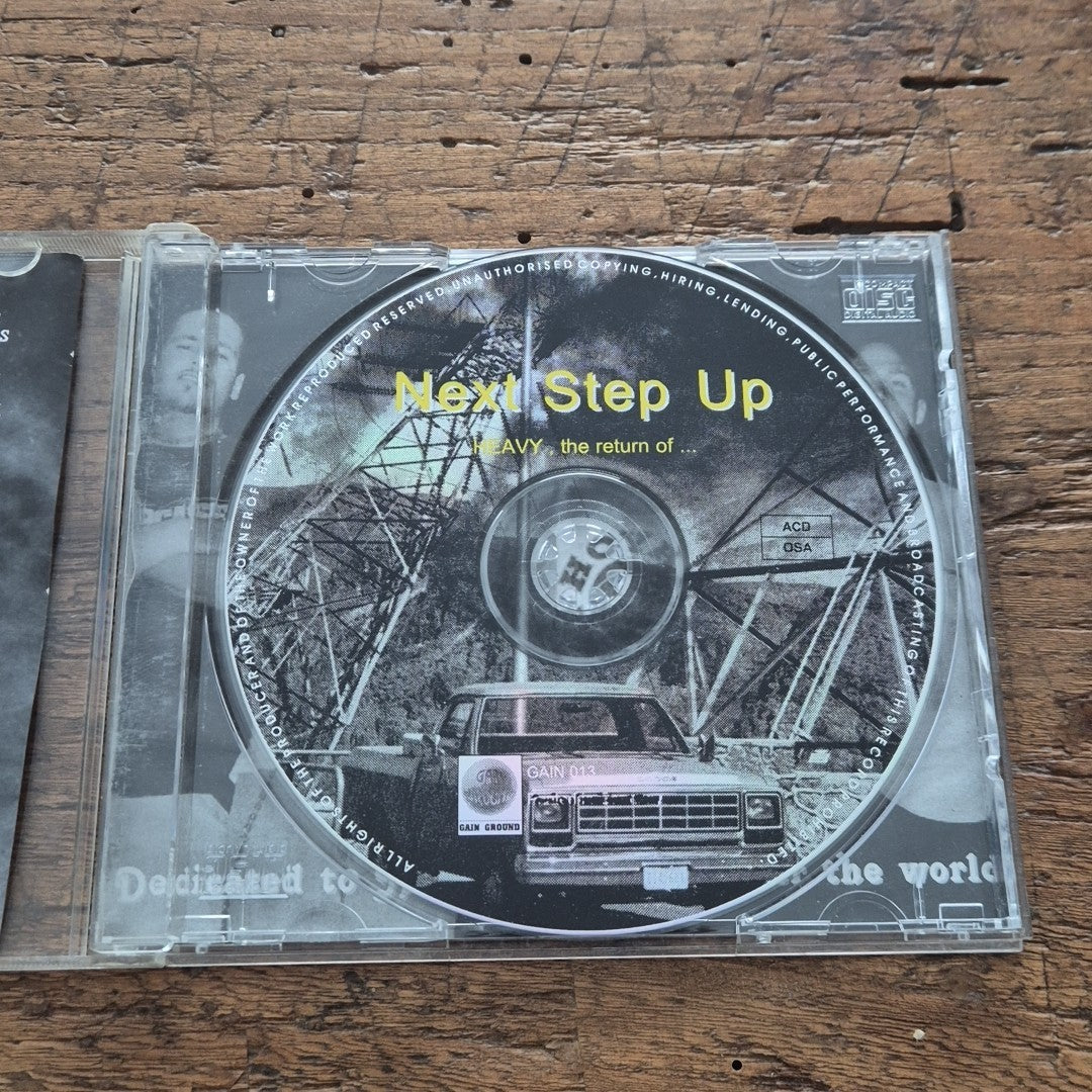 CD Next Step Up - Heavy The Retourn Of GAIN 013 hardcore Rock 1997 Germany