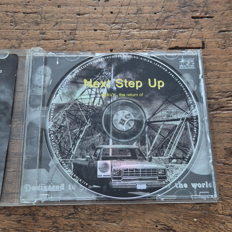 CD Next Step Up - Heavy The Retourn Of GAIN 013 hardcore Rock 1997 Germany