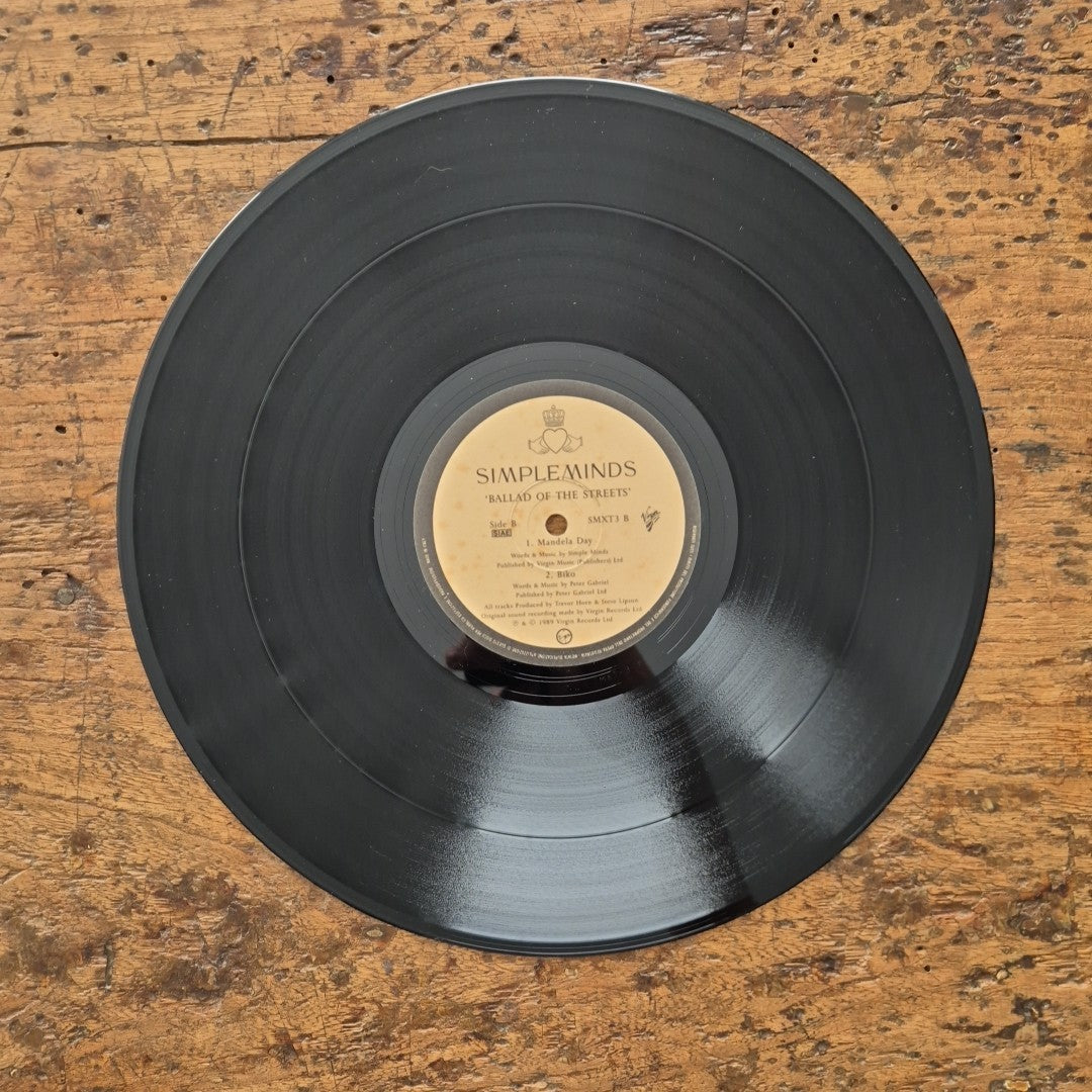 LP Simple Minds - Ballad Of The Streets SMXT 3 Musica Pop Rock Vinile