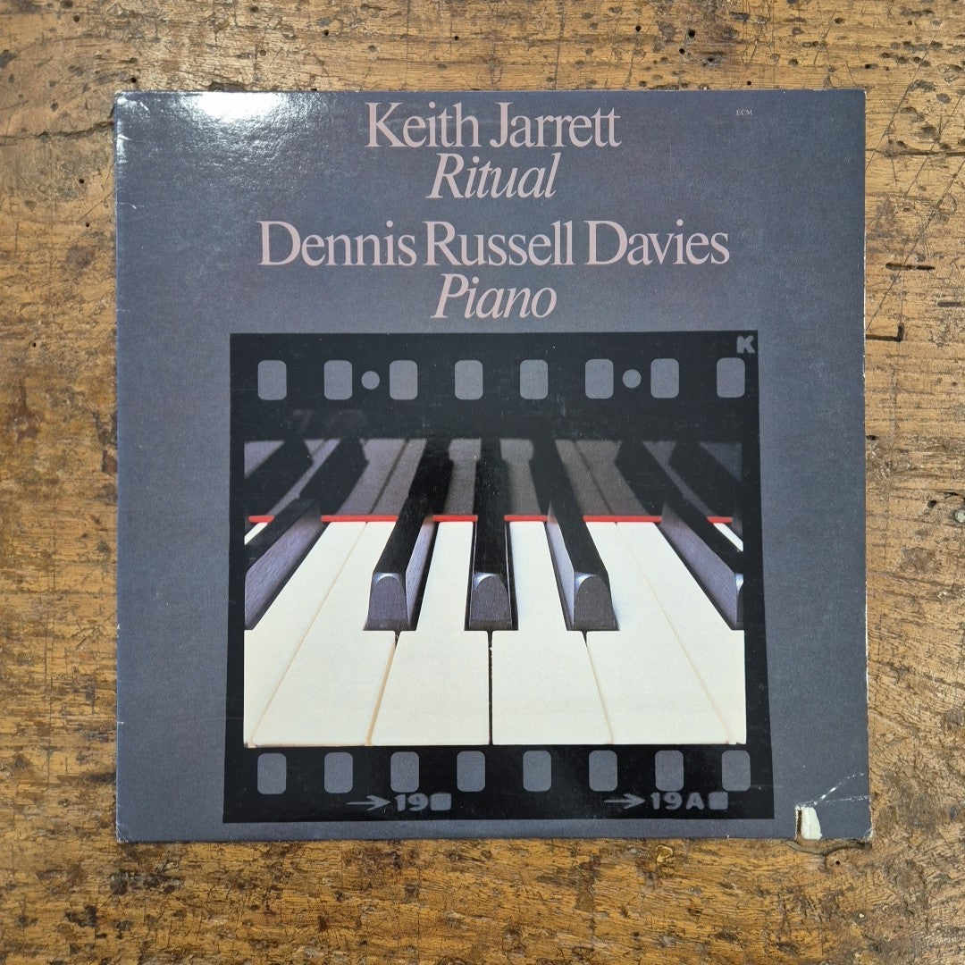 LP Keith Jarrett Ritual Dennis Russell Davies Piano ECM-1-1112 Musica Jazz