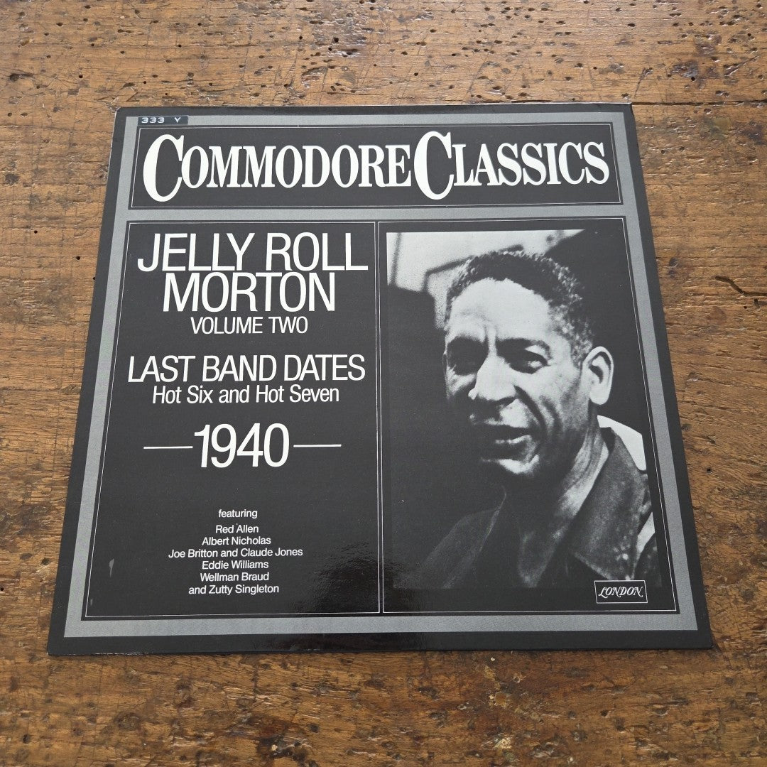 LP Commodore Classics - Jelly Roll Morton's Hot 6.24546 AG Jazz Vinile 1940