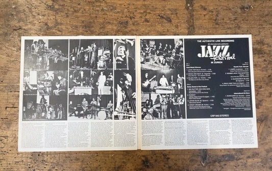 LP Various - Jazz Festival Zurich CRP 843 Gatefold Made In Germany Jazz Music