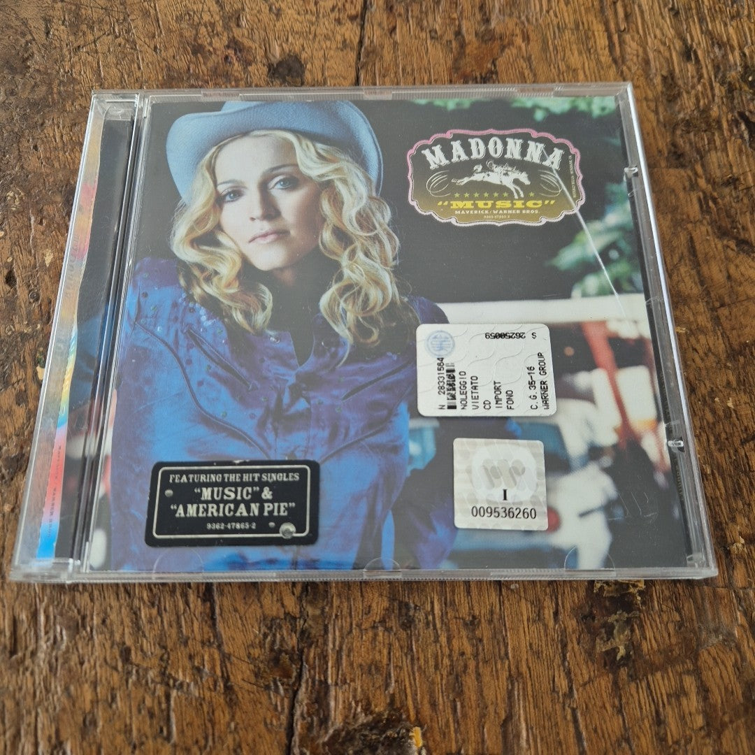 CD Madonna - Music Maverik Warner Bros Musica Pop 9362-48135-2