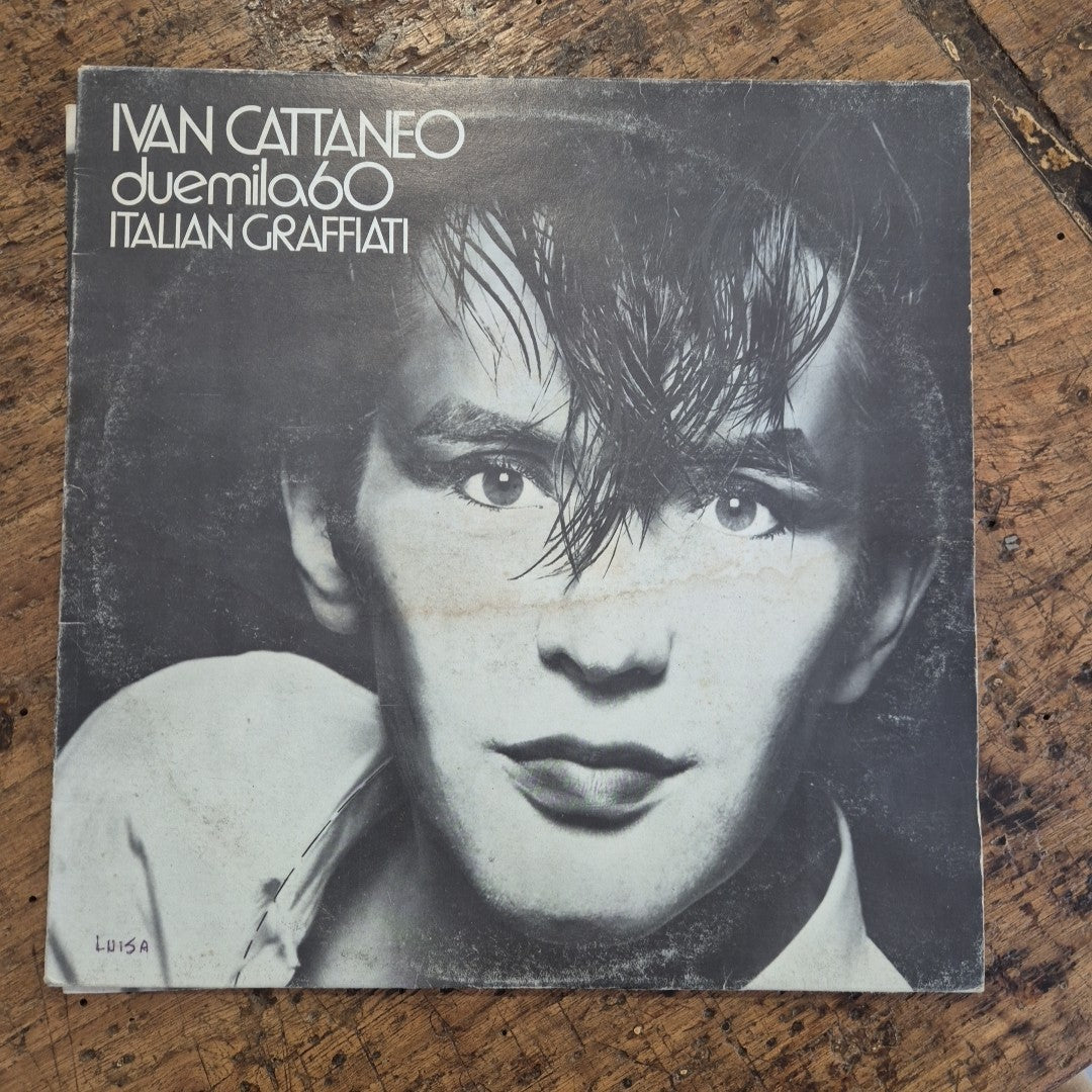LP Ivan Cattaneo - 2060 Italian Graffiti CGD 20254 Musica Italiana Vinile 12