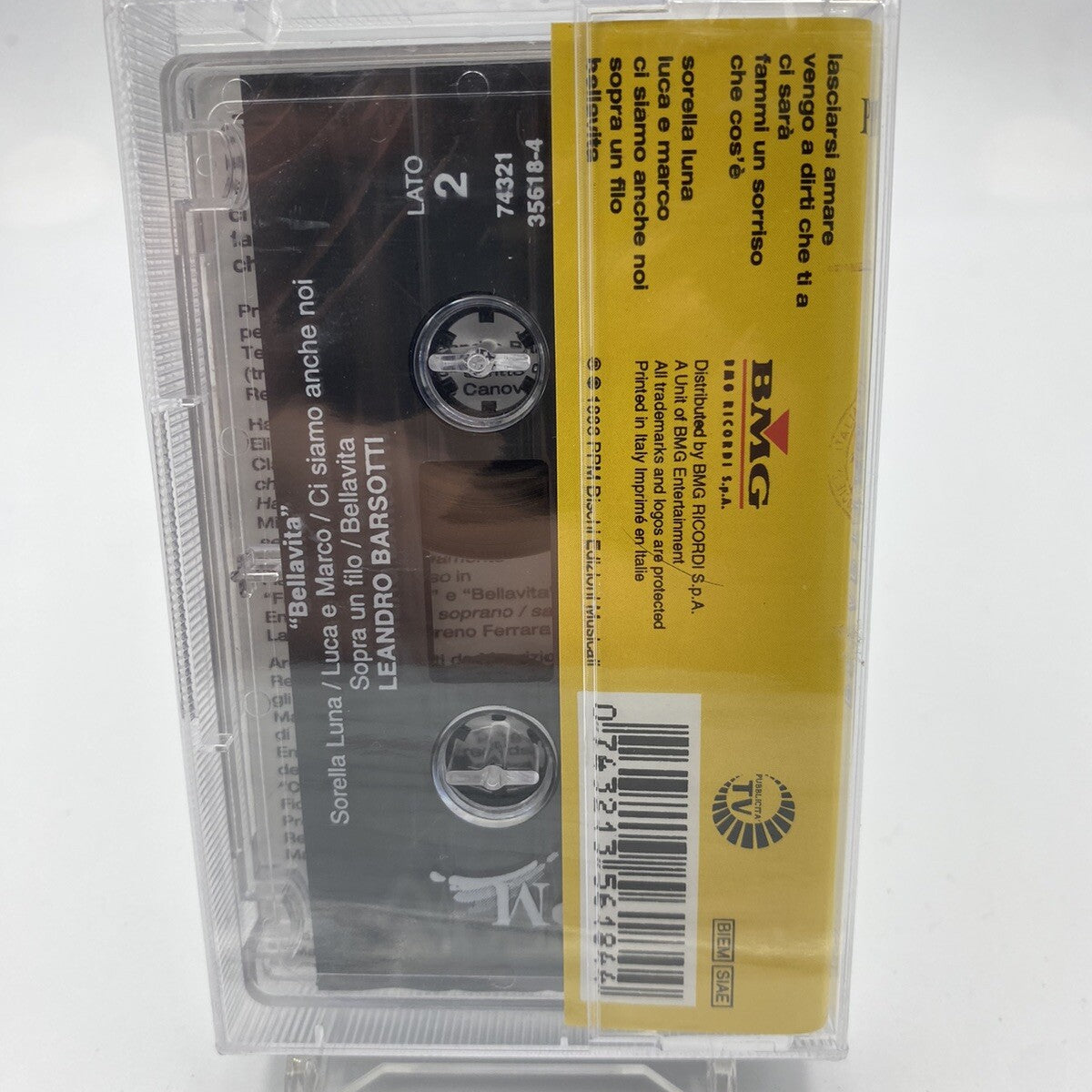 MUSICASSETTA Tape SS Leandro Barsotti – Bellavita Italy 1996