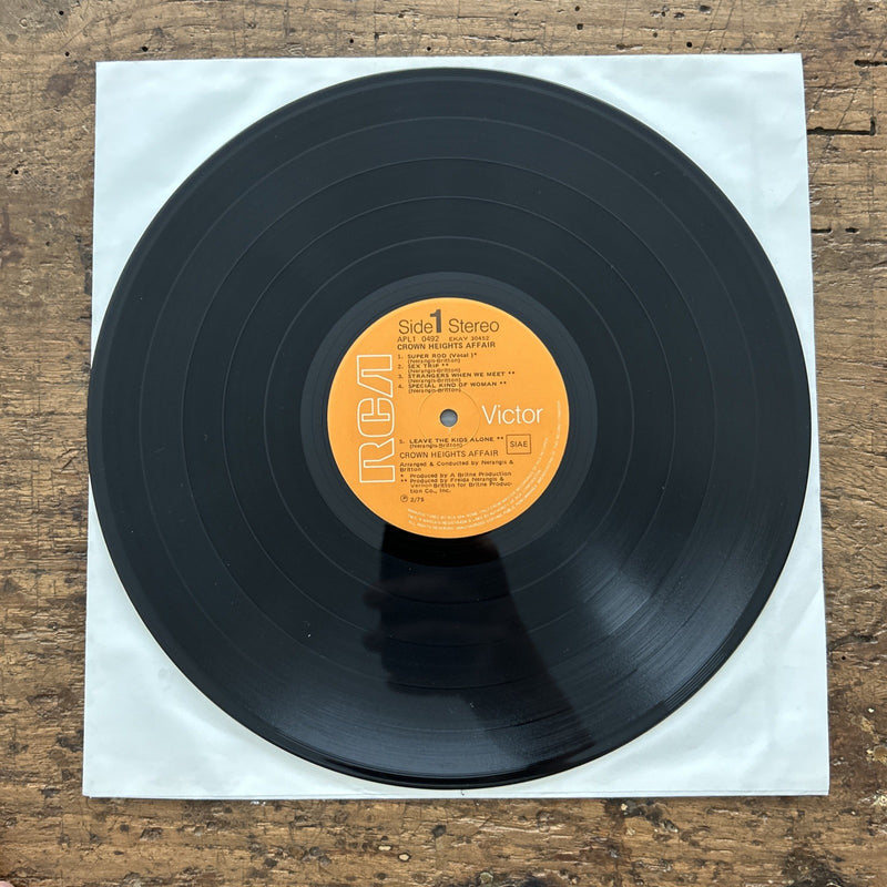 LP Crown Height Affair APL 1 0492 Prima Stampa 1975 Funk Soul Disco Vinile