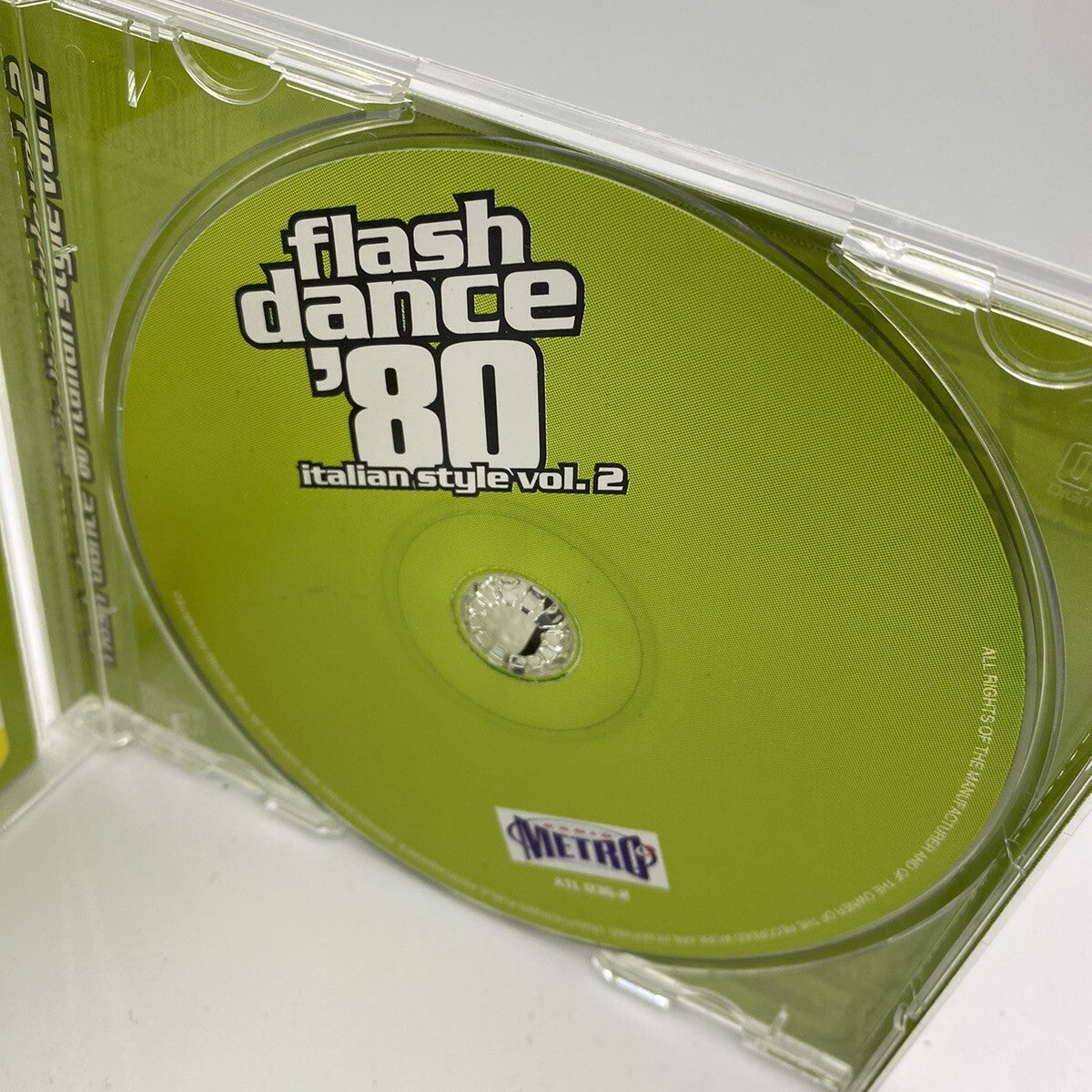 CD Various Flash Dance 80 Italian Style Volume 2 Compilation