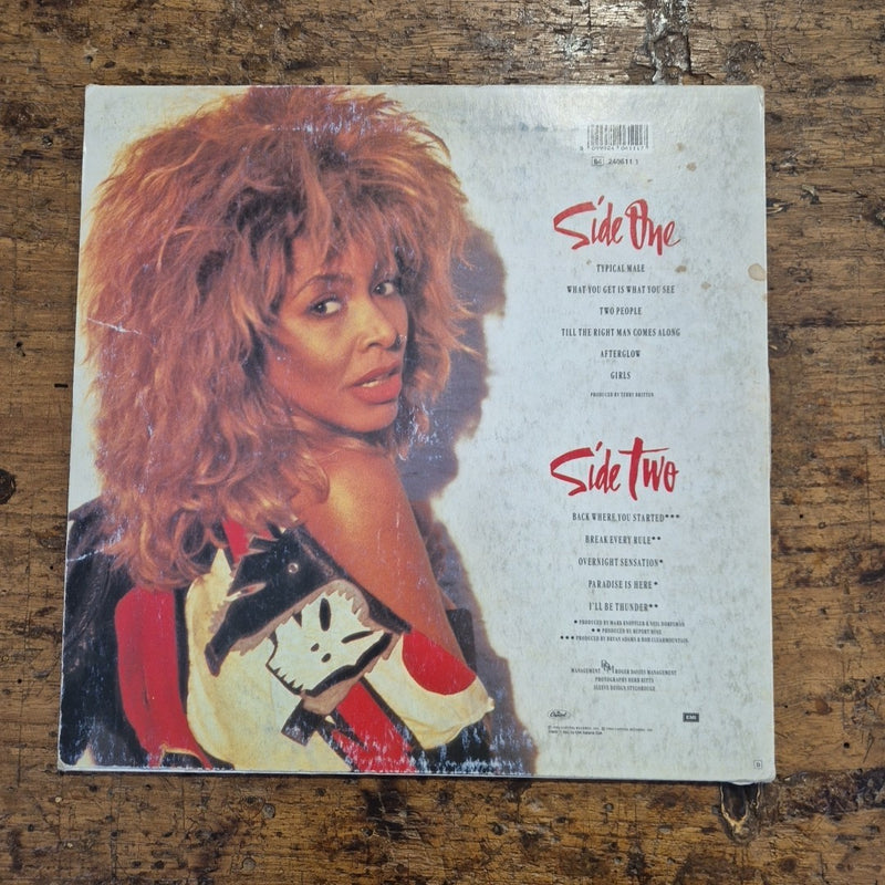LP Tina Turner Break Every Rule 64 2406111 Musica Pop Rock 1986 Vinile 12